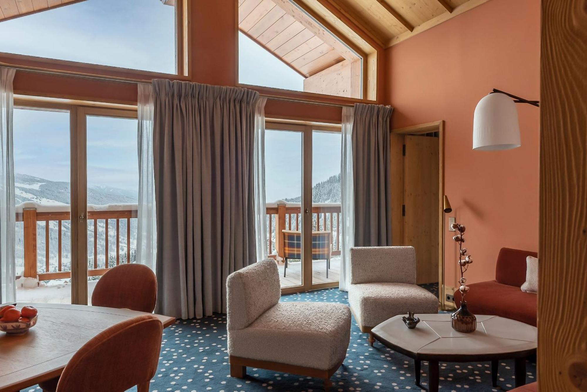 Hotel Le Coucou Méribel Eksteriør billede