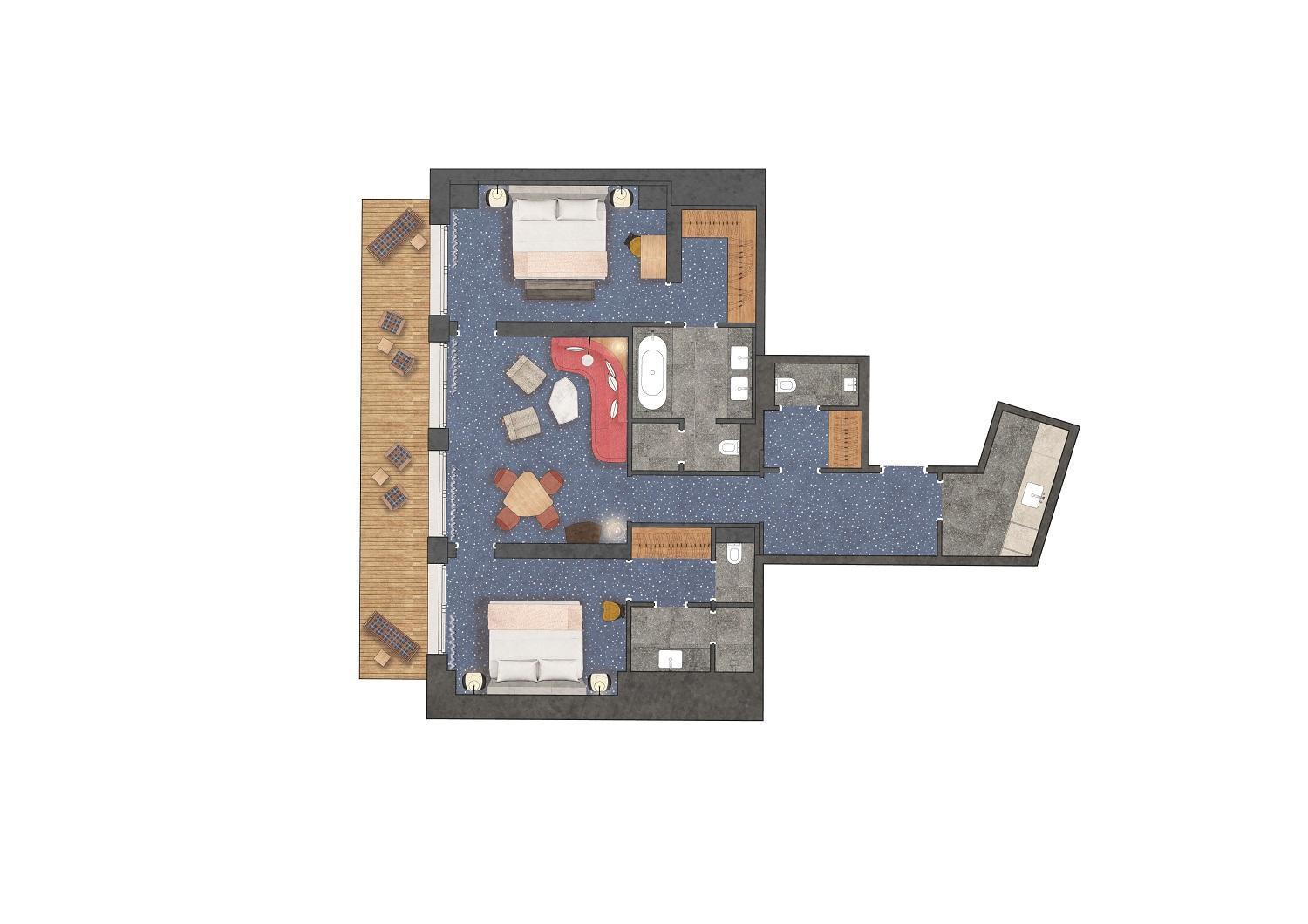 Hotel Le Coucou Méribel Eksteriør billede